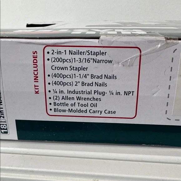 NIB!!!! Never opened . 2-in-1 Nailer and Stapler Kit - Picture 2 of 4